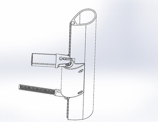 Gooseneck - custom mast