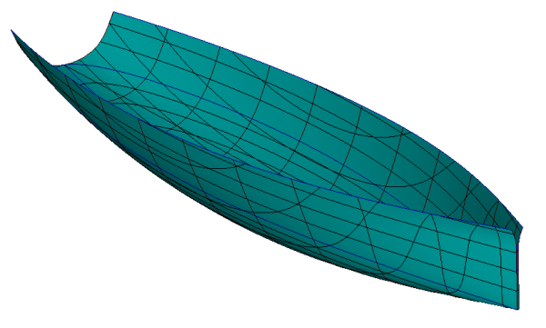 ZIG ZAG - lines plan