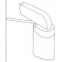 The mast head fitting in place with added backstay crane and wire swivel to attached the mainsail head.