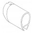 The headsail boom aft end fitting is a push fit into the boom section.
