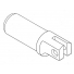 The boom end fitting used with round boom section - item 103BR-110