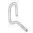 The clew hook 104-CH that is used with boom slide 104-060