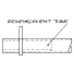 On carbon tube it is essential to use a short piece of smaller tube as reinforcement to prevent the tube from cracking. The alternative item, ref. 105P, is better for use on carbon tubes.