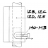 The recess cut in the gooseneck body allows the mast ram to be placed correctly.