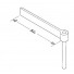 The backstay crane 25-060-CRANE is a standard part of the rig kit.