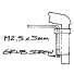 Use 1.8 mm diameter wire for the rotating part - the M2.5 x 5 mm grubs screw is a useful refinement.