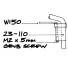 Use 1.5 mm wire to make the rotating part of the head fitting - the M2 x 5 mm grub screw is a useful refinement.