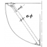 The diagonal connection from shroud attachment to the bottom of the hull helps minimise flexing of the mast.