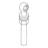 The alternative traditional eyebolt in metal looks like this - ref 35-025, 35-006 and 35-020.