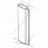 The mast trunking moulding.