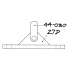 Use a 44-030 shackle to attach rigging.