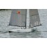 SPEAR quickly adopts its full sailing length, useful both offwind and to windward.