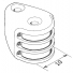 The treble block looks like this. This illustration is of the 10 mm block. This product page is for the 8 mm block.