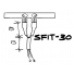 Use short lengths of shrink fit tube, ref. SFIT-30, to attach the aerials to the AER-ARC. 