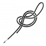 Or use an overhand knot the connect a line to a hook.