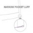 A narrow pocket, same as used on the headsail, can be added to the main luff.