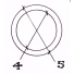 A 4 mm Ø shaft can be made up to 5 mm Ø by using TUBE45.