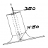 Attachment of lower end of swivel line to tube.