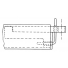 To add an eye for the Cunningham control line, drill a small hole into the end of the boom end fitting.